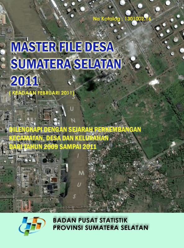 Master File Desa South Sumatra 2011