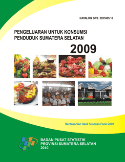 Pengeluaran Untuk Konsumsi Penduduk Sumatera Selatan 2009