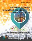 Rural File Master Of Sumatera Selatan In 2017