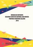 Summary of Metadata for Sectoral and Special Statistics Activities in Sumatera Selatan Province 2018