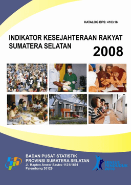 Indikator Kesejahteraan Rakyat Sumatera Selatan 2008