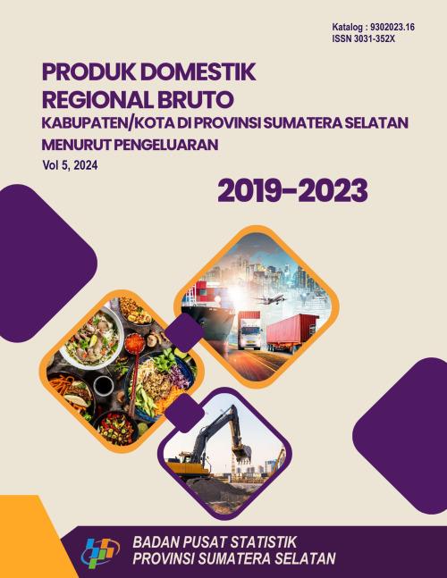 Produk Domestik Regional Bruto Kabupaten/Kota di Provinsi Sumatera Selatan Menurut Pengeluaran 2019-2023