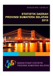 STATISTIK DAERAH PROVINSI SUMATERA SELATAN 2015