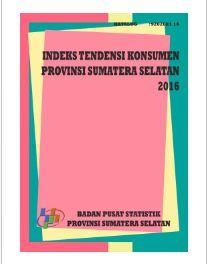 Indeks Tendensi Konsumen Provinsi Sumatera Selatan  2016